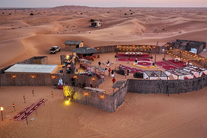 Image of desert dunes at night